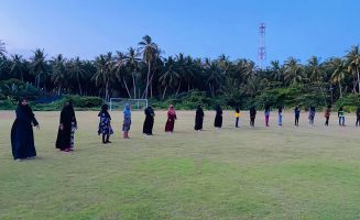 ކަނޑޫދޫ ސްކޫލްގައި ކުރިއަށް ގެންދިޔަ ކަސްރަތު  ޕްރޮގްރާމްގެ ތެރެއިން. ފޮޓޯ/ ކަނޑޫދޫ ސްކޫލް