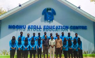 ނ.އޭއީސިގެ ދަރިވަރުންނަށް ކުރިއަށްގެންދެވުނު ސްޓަޑީ ކޭމުޕުގެތެރެއިން؛- ފޮޓޯ؛ ނ.އޭއީސީ