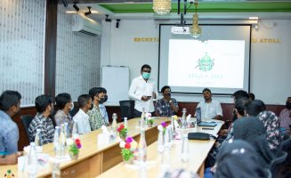 ބައްދަލުވުމުގެ ތެރެއިން.ފޮޓޯ:ގދ ތިނަދޫ ކައުންސިލް