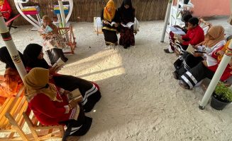 މާޅޮހު ސްކޫލްގެ ލައިބްރަރީ: ގުދުރަތީ މާހައުލުގެ ތެރޭގައި ފޮތް ކިޔުމަށް ދަރިވަރުންނަށް ލިބުނު މުހިންމު ފުރުޞަތެއް- ފޮޓޯ: މާޅޮހު ސްކޫލް