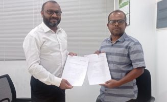 އިލްމް އިންސްޓިޓިއުޓްއާއި އަދަދު އޮންލައިން ސޮއިކުރުމުގެ ތެރެއިން.ފޮޓޯ؛ އިލްމް އިންސްޓިޓިއުޓް