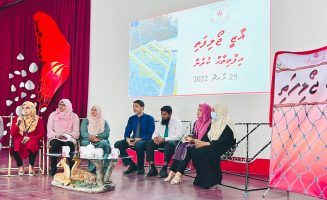ޣާޒީ ސްކޫލުގައި " ޖޯލިފަތި" ޕްރޮގްރާމް އިފްތިތާހު ކުރުމަށް ބޭއްވި ޚާއްޞަ ރަސްމިއްޔާތުގެ ތެރެއިން- ފޮޓޯ: ޣާޒީ ސްކޫލް