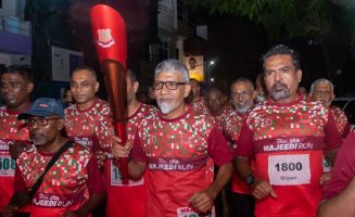 މަޖީދީ ރަންގައި އެ ސްކޫލްގެ މުސްކުޅިދަރިވަރުން ދުވަނީ: މަޖީދިއްޔާގެ މުސްކުޅި ދަރިވަރުންގެ ޖަމިއްޔާގެ ހަރަކާތްތައް ކުރިއަށް އޮތްތަނުގައި ފެންނާނެ ކަމަށް އެ ސްކޫލުން ބުނޭ- ފޮޓޯ: މަޖީދިއްޔާ ސްކޫލް