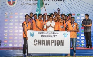 އެތްލެޓިކްސް ޗެމްޕިއަންޝިޕްގައި އެންމެ ކާމިޔާބު ޓީމުގެ ގޮތުގައި ހިމެނުނު ގދ. އަތޮޅު ތަޢުލީމީމަރުކަޒުގެ ޓީމް: މި ޓީމުން ވަނީ 16 ރަންމެޑަލް ހޯދާފައި