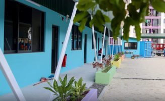 އާދީއްތަ ދުވަހު ހުޅުވާ، ކާމިލުދީދީ ޕްރައިމަރީ ސްކޫލްގެ އިމާރާތުގެ މަސައްކަތް ނިންމައި ބުރާސްފަތި ދުވަހު ވަނީ އެޗްޑީސީއާ ހަވާލުކޮށްފައި- ފޮޓޯ: އެޗްޑީސީ