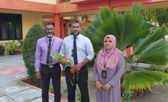 ނިޔާޒު(މ) ޖަލާލުއްދީނަށް މިއަދު ނުކުންނެވުމުން، އެ ސްކޫލުން ވަނީ ހޫނު މަރުޙަބާއެއް ދަންނަވާފައި- ފޮޓޯ: ޖަލާލުއްދީން ސްކޫލް