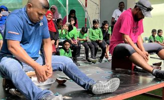 ހުނިގާނުމުގެ މުބާރާތުގައި ކަލާފާނުގެ ފިރިހެން ބެލެނިވެރިން- ފޮޓޯ: ކަލާފާނު ސްކޫލް