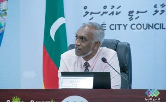 މާލެ މޭޔަރު ޑރ. މުހައްމަދު މުއިއްޒު، ފޮޓޯ:- މާލެ ސިޓީ ކައުންސިލް