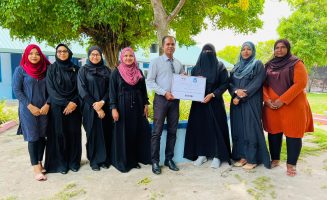 މުކުރިމަގު ސްކޫލަށް ހަދިޔާކުރި ފައިސާގެ އެހީ އެ ސްކޫލާ ހަވާކުރީ: ފޮޓޯ: މުކުރިމަގު ސްކޫލް