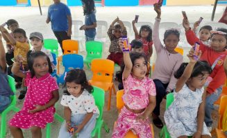 މަރަދޫ ސްކޫލަށް އަލަށް ވަން ކުދިންނަށް ކުރިއަށް ގެންދިޔަ ޕްރޮގްރާމުގެ ތެރެއިން: