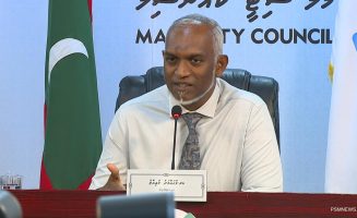 ރައީސް މުއިއްޒު މިއަދު މާލޭ ސިޓީކައުންސިލާއެކު ބޭއްވި ބައްދަލުވުމުގައި- ފޮޓޯ: ޕީއެސްއެމް