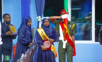 އެންމެ މޮޅު ދަރިވަރު އިބާދާ: ކިޔެވުމާއެކު އިތުރު ހަރަކާތްތަކުގައިވެސް ބައިވެރިވެ ނަމޫނާ ދެއްކި- ފޮޓޯ| ކުޅުދުއްފުށީ އޮންލައިން